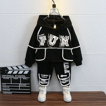Kids 2Pc Urban Style Hoodie and Baggy Pants Set. Ages 2~10Y
